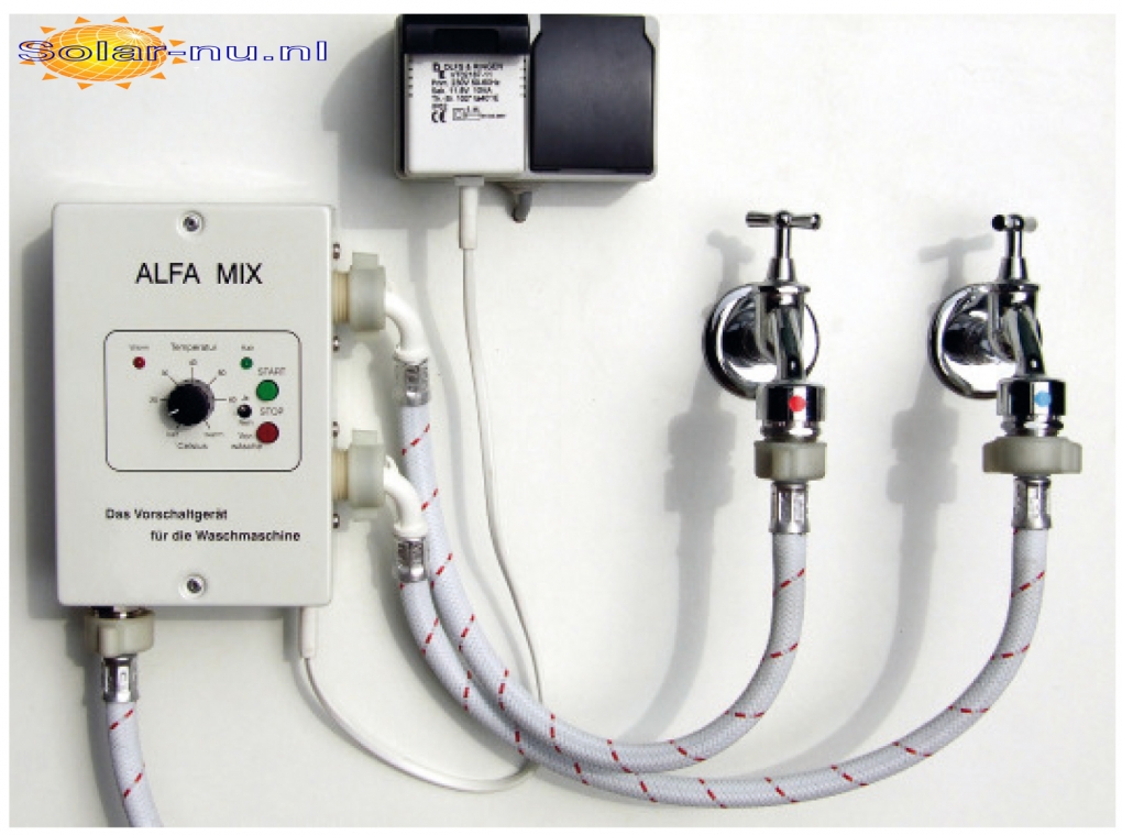 voordat Passend Waarschijnlijk Alfa-Mix Hotfill wasmachine appendage tijdschakelaar /Autostart (9005031)  (512260582) - ZonneCollector / Boiler Materiaal - solar-nu.webshop.nl