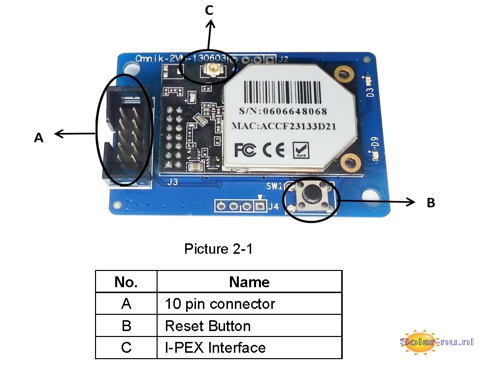 venijn onwetendheid ziekenhuis Omnik TL2 WIFI Card Internal - Omvormers - solar-nu.webshop.nl