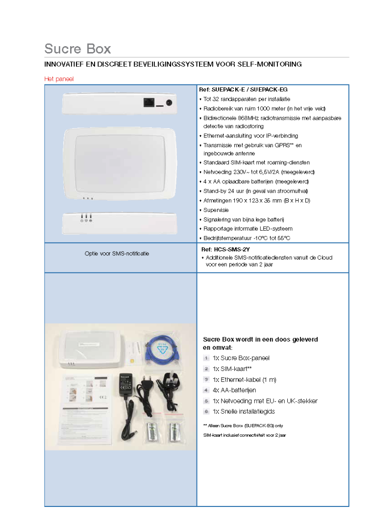 Honeywell Evohome deur- en raamsensor (artikelnummer DO8EZ) 