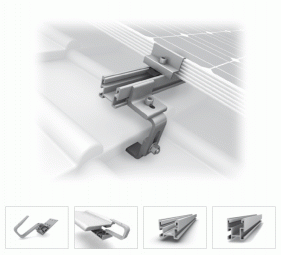 K2 Klem voor bevestiging K2 Crossrail Aluminium, M8  Nr.18318