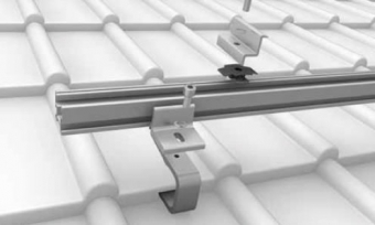 K2 Klem voor bevestiging K2 Crossrail Aluminium, M8  Nr.18318