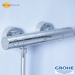 Grohe Grohtherm 1000 Cosmopolitan Douchethermostaat + koppelingen chroom 34065002