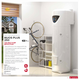 Ariston Nuos PLUS 250L SYSTEM, SOLAR, TWIN SYS