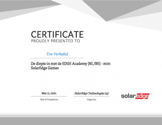 210311 certificate solaredge advanced 2021 ahcm verbakel