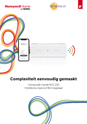 2303resideo evohomebrochure vloerverwarmingsregelaar hcc100 nl1solarnunlpagina1