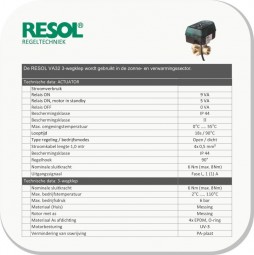 2504resol  elektr 3 wegklep dn20 va323 34 art nr 191 800 10012 1918001001jpg800x800