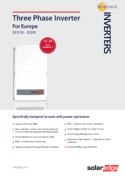 2507solaredgetdsthree phase inverter setapp125k20kv21ensolarnunlpagina1