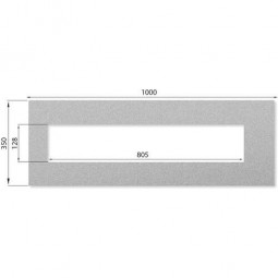 2509aco showerdrain x2 butylrubber 1000x400x8mm 44616357606097446163acohoofdafbeelding01