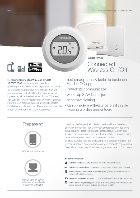 Round Connected Wireless OnOff