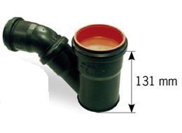 DSS pot-sifon 131 mm hoog