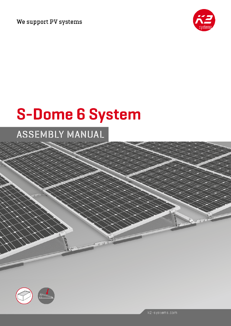K2 Systems GmbH S-Dome 6.10 Base Set