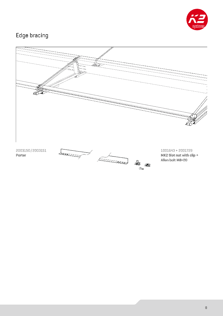 K2 Systems GmbH S-Dome 6.10 Base Set