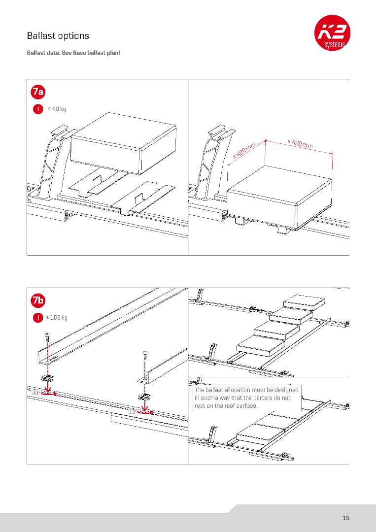 K2 Systems GmbH S-Dome 6.10 Base Set