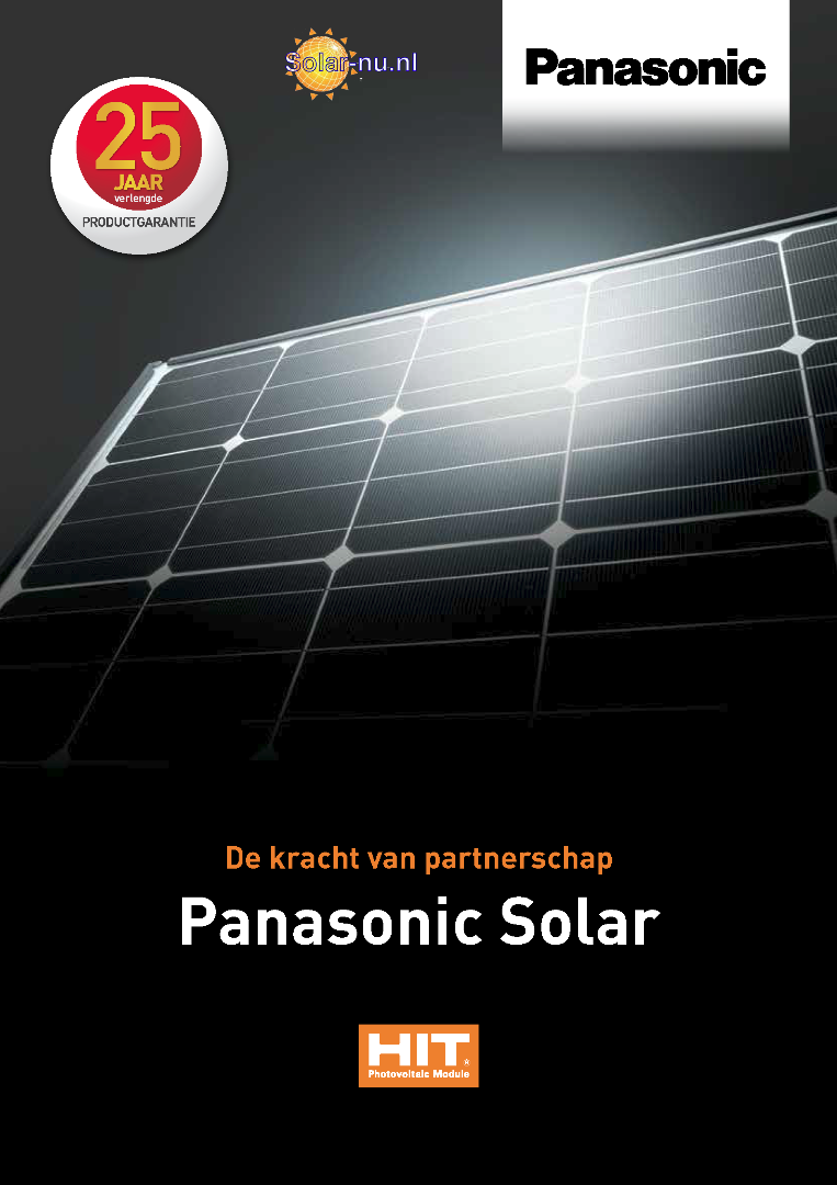 Panasonic VBHN250SJ25 Panasonic high-quality solar module
