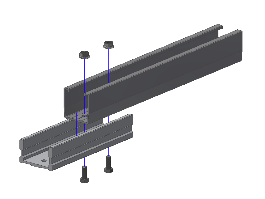 VALK-VERLENGSET TOT 1100MM